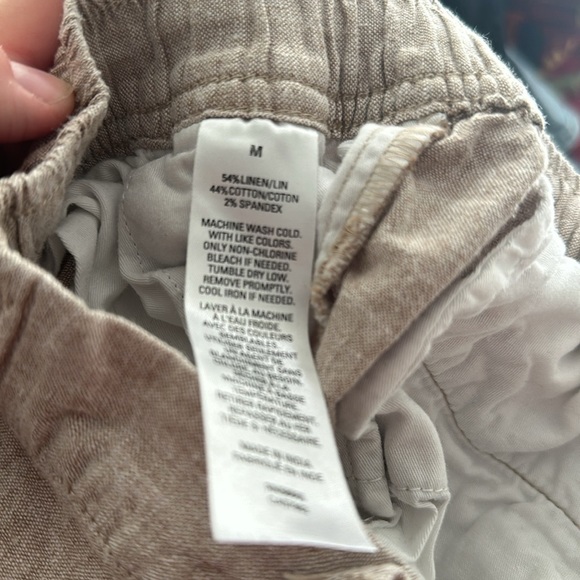 Nordstrom linen cotton pants size medium - Picture 5 of 5